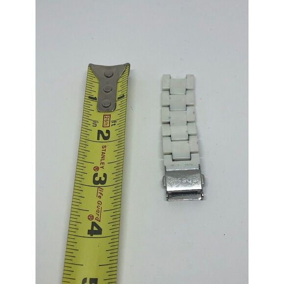 Fossil Watch Strap Partial Band Bracelet Links Use For Parts Used 18mm L216 - Picture 1 of 7